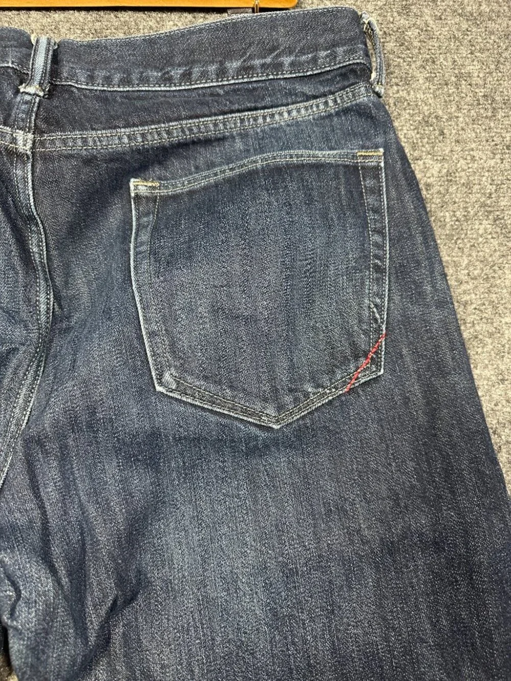 Banana Republic Jeans Mens 36 Slim Fit Blue Cotton Pockets Belt Loops